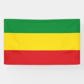 Rastafarian Flag Rasta Ethiopian Spandoek (Horizontaal)
