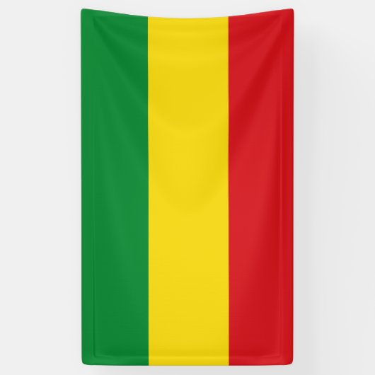 Rastafarian Flag Rasta Ethiopian Spandoek (Verticaal)