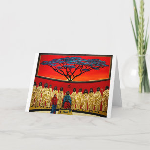 Rastafarian Last Supper Kaart