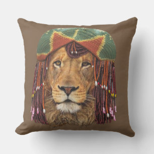 Rastafarian-lion Buitenkussen