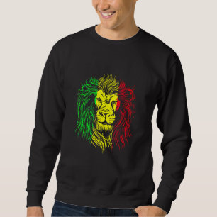 Rastafarian Lion Mandala Reggae Music Jamaica Rast Trui