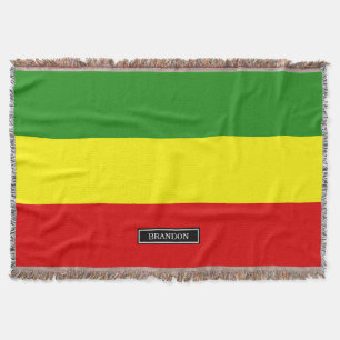 Rastafarian Pride Flag Deken