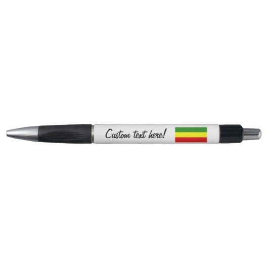 Rastafarian Pride Flag Pen (Voorkant)