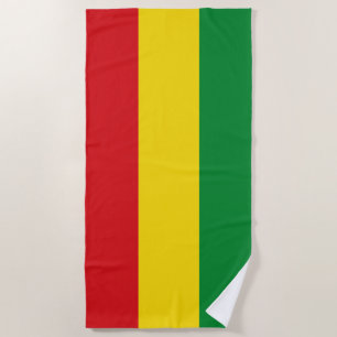 Rastafarian Vlag Rasta Ethiopisch Strandlaken