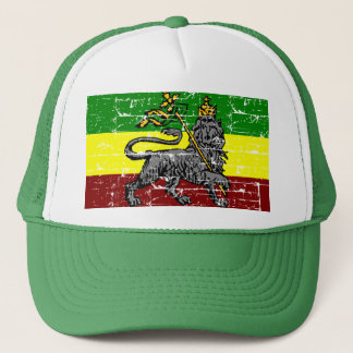 Rastafarisch vlaggenontwerp trucker pet