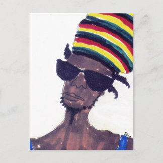 rastaman briefkaart