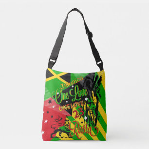 Rastaman One Love Reggae cross body bags Crossbody Tas