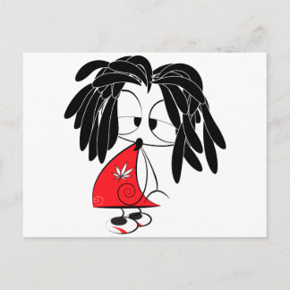 Rastaman-pop Briefkaart