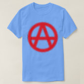 Raster Anarchy Sign T-shirt (Design voorkant)