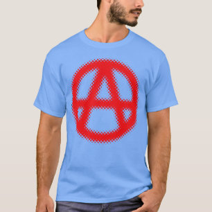Raster Anarchy Sign T-shirt