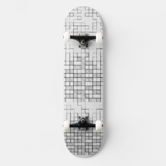 Raster Geblokkeerd Skateboard
