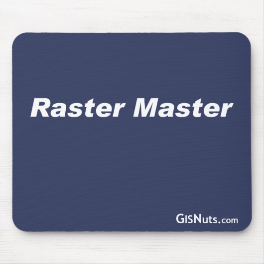 Raster Master Mousepad Muismat (Voorkant)