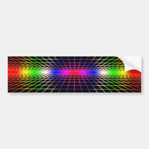 Raster naar omgeving bumpersticker