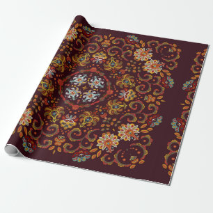 raster van de zijde of vierkant hoofdpatroon cadeaupapier