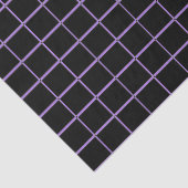 Raster zwart paarse lijn tissuepapier (Detail)