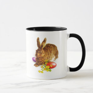 rastercadeau voor konijnenschilders mok