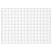 Rastergrijs Tafelkleed (Voorkant (Horizontaal))