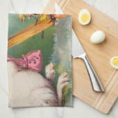  rasterooienholiday theedoek (Quarter Fold)