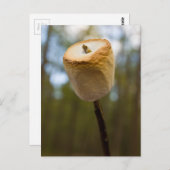 Rasting Marshmallows Briefkaart (Voorkant / Achterkant)