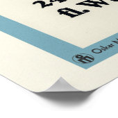 Rastkogelhütte Allemagne Poster vintage 1938 (Coin)