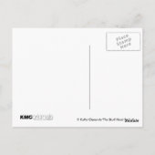 Rat avec carte postale Halloween crâne (Dos)