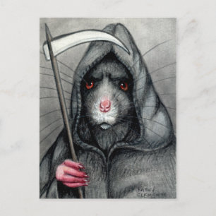 Rat Briefkaart van Grim Reaper