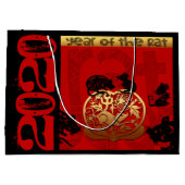 Rat Chinese custom New Year Zodiac Bithday LGB Groot Cadeauzakje (Achterkant)