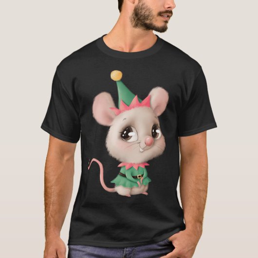Rat Christmas T-shirt (Voorkant)