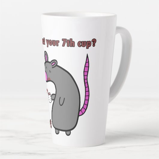 Rat Coffee Mok (Rechterhoek)