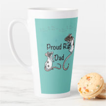 Rat Dad Coffee Mok