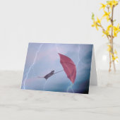 Rat dans la carte de tempête (Fleur jaune)