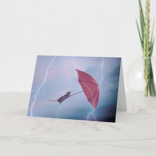 Rat dans la carte de tempête (Devant)