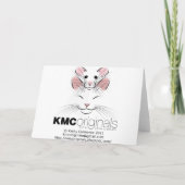 Rat de tintements du carillon avec la carte de (Dos)