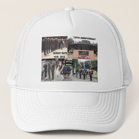 Rat du désert casquette 75e anniversaire célébrati (Devant)