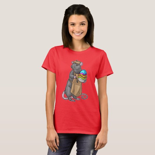 Rat Easter Painter T-shirt (Voorkant volledig)