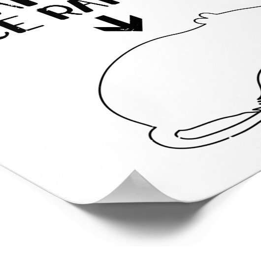 Rat emotionele uitsplitsing | Rats Pets Giften Poster (Hoek)