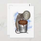 Rat- en Bake-bonen Briefkaart (Voorkant / Achterkant)