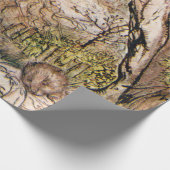 Rat en Mole hebben een picknick - Arthur Rackham Cadeaupapier (Hoek)