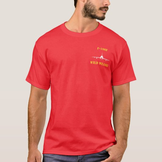 RAT F-100F Wilde Weasel W/Callsign T-shirt (Voorkant)