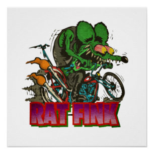 Rat Fink  Perfect Poster