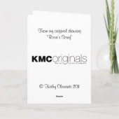 Rat froid avec carte Scarf Valentin (Dos)