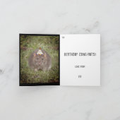 Rat Happy Birthday - Carte de plaisir (Intérieur)