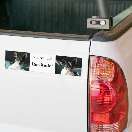 Rat-itude! Bumpersticker (Op Truck)