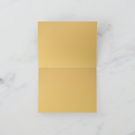 Rat Jaar 2020 Fruit Elegant Monogram SGC Feestdagen Kaart (Binnen)