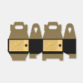 Rat Jaar 2020 vruchten Elegant Monogram G Favor Bo Bedankdoosjes (Uitgevouwen)