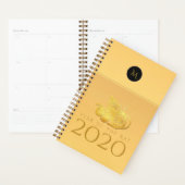 Rat Jaar 2020 vruchten Elegant Monogram S Planner (Display)