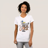 Rat Kapitein Womens T-Shirt (Voorkant volledig)