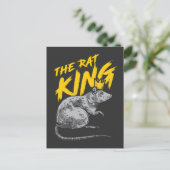 Rat King Mouse Nutkraker Ballet Dance Briefkaart (Staand voorkant)