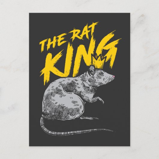 Rat King Mouse Nutkraker Ballet Dance Briefkaart (Voorkant)