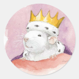 Rat King Uno! Ronde Sticker